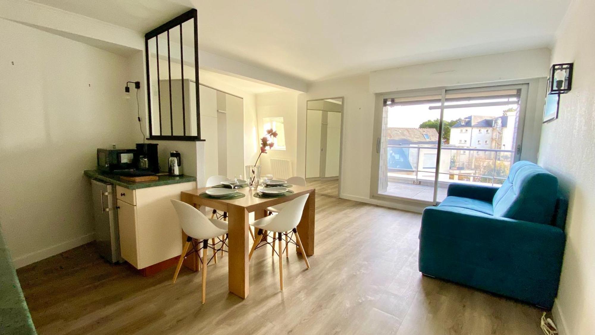 Appartement Avec Vue Mer Et Parking Bénodet Extérieur photo