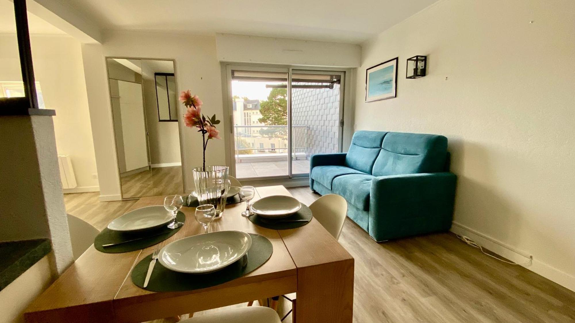 Appartement Avec Vue Mer Et Parking Bénodet Extérieur photo
